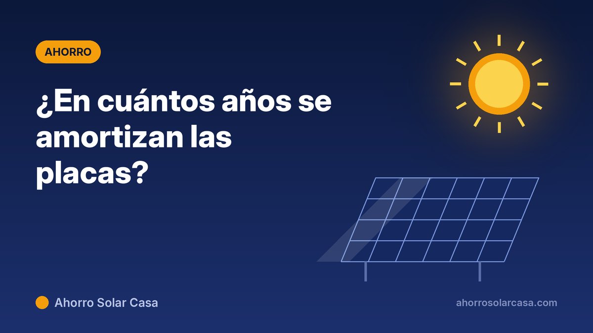 ¿Cuándo se amortizan las placas solares? Cálculo paso a paso con 3 ejemplos